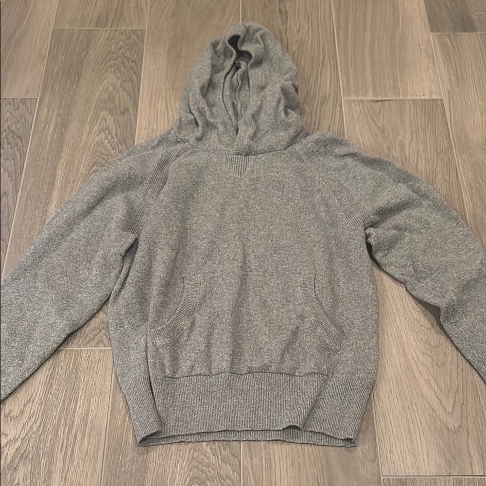 Gap Kids Gray Hooded Sweatshirt Size M